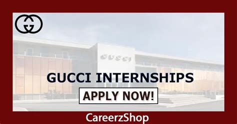 gucci internship program|open job roles at gucci.